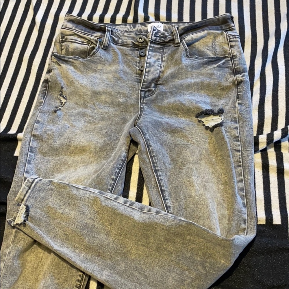 Special A distressed skinny jeans